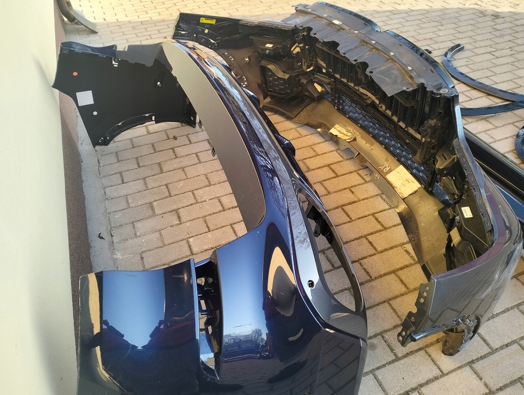 фото №7, Бампер передній задній молдинг bmw x5 g05 m набір