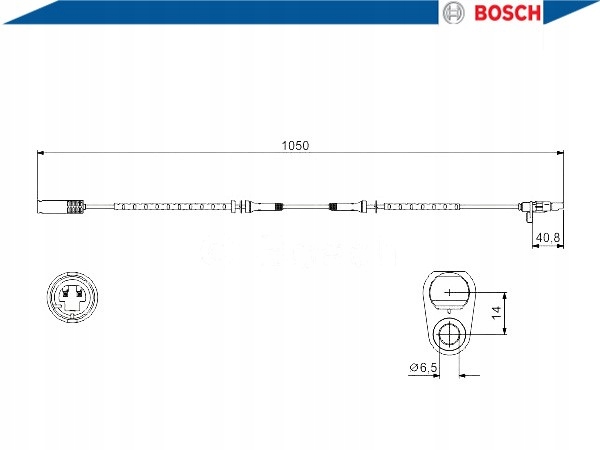 Bosch датчик abs bmw задняя e39 520d-54 bosch Цена