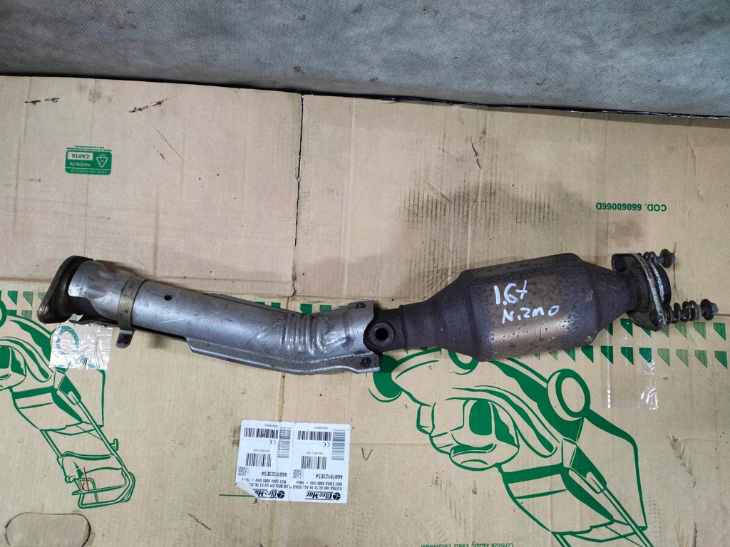 фото №1, Nissan juke 2010-20 катализатор труба 1.6 nismo