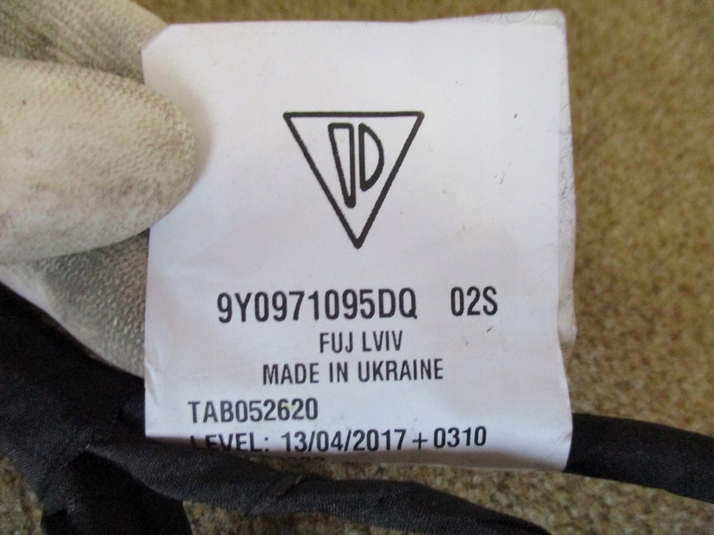 фото №5, Джгут електропроводка pdc porsche cayenne 9y0971095dq