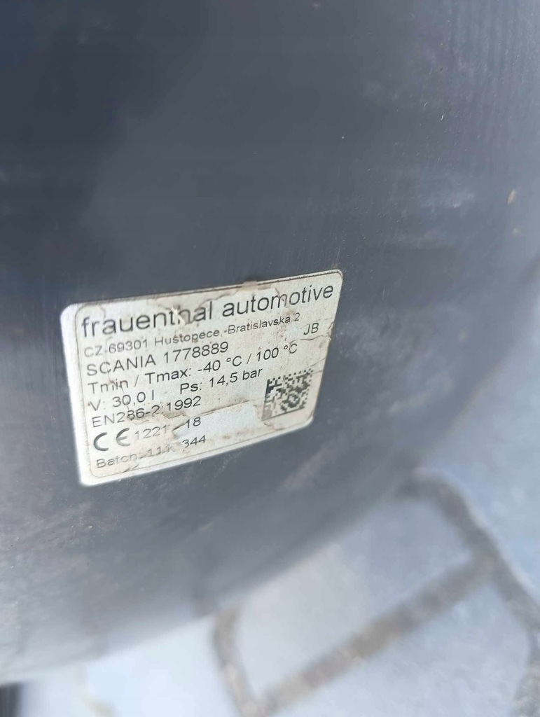 фото №5, Бак повітря scania r 1357950 1778889