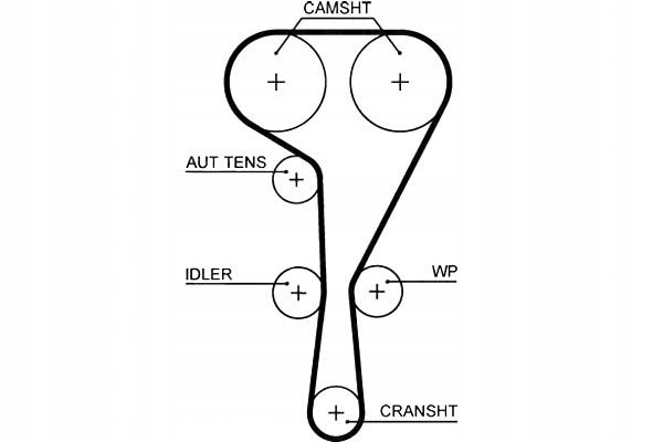 фото №1, Gates 5550xs ремінь розподільного валу