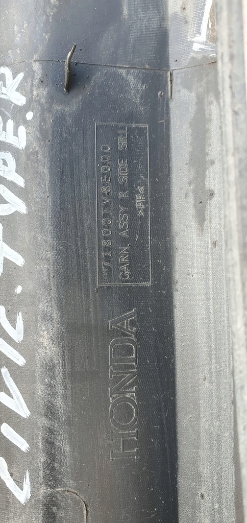 фото №11, Молдинг порог правая порог правый honda civic ix type-r 71800tv8e000