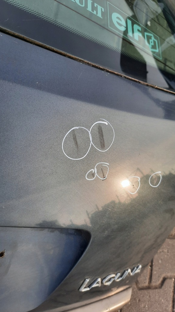 фото №4, Задняя крышка багажника reanult laguna ii 01-05r