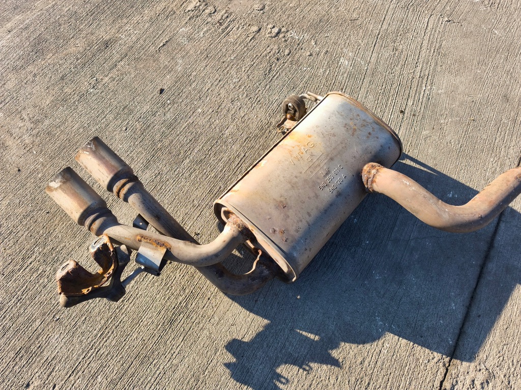 фото №6, Гаситель выхлоп audi a3 8v volkswagen seat skoda 5n0120a 5n0253611c