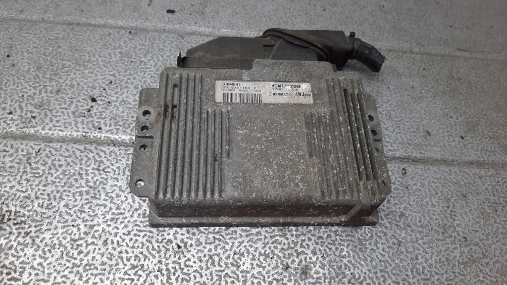 фото №1, Бортовой компьютер двигателя renault clio ii 1.4b 98r 7700110258
