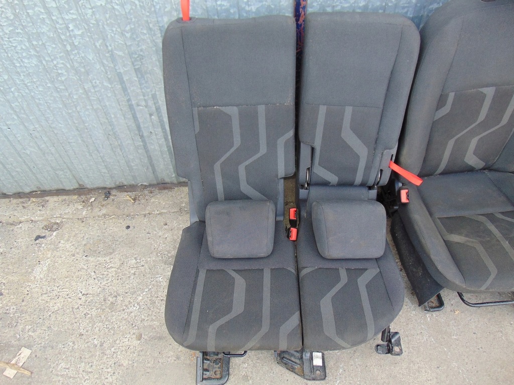 фото №7, Сидіння сидіння перед ford connect mk2 2+1 підголівники
