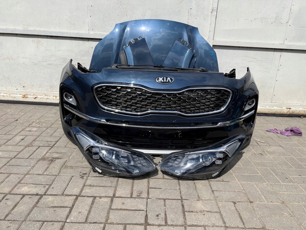 фото №1, Sportage iv lift перед капот бампер лампы крыло