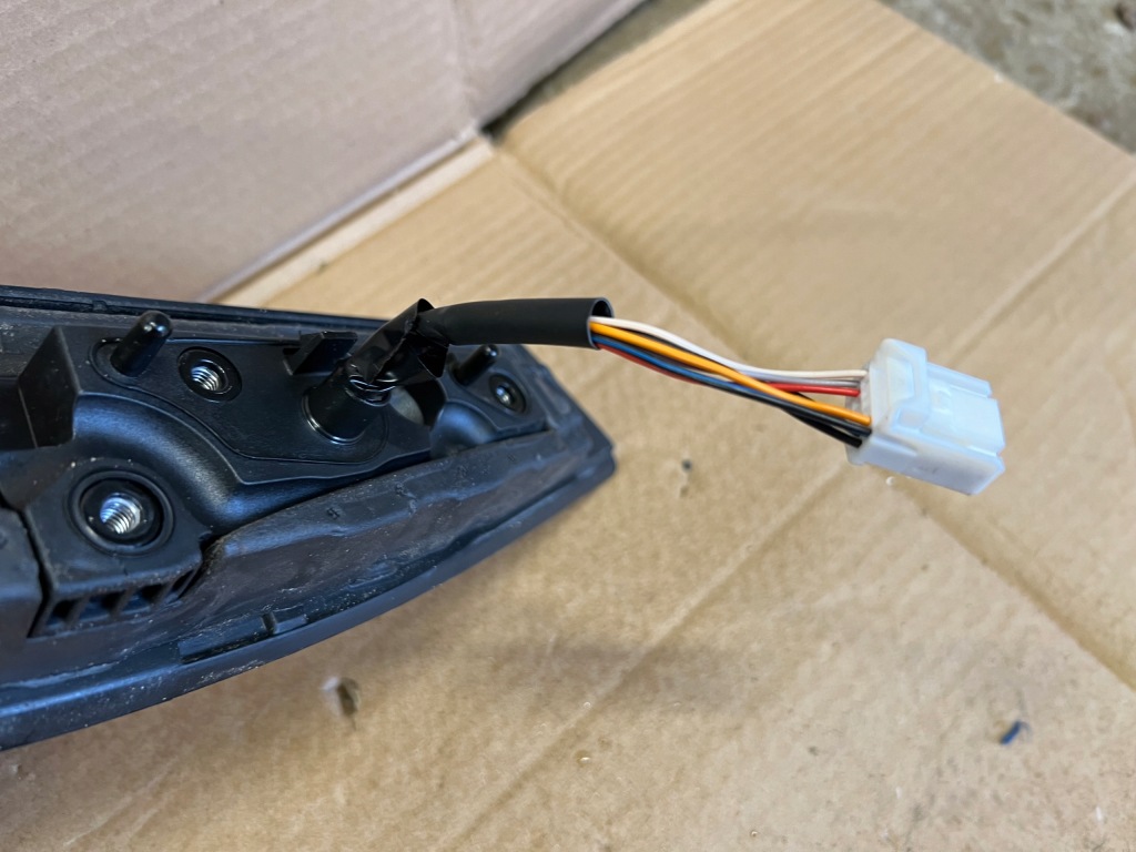 фото №4, Зеркало наружное toyota ch r левая 7pin