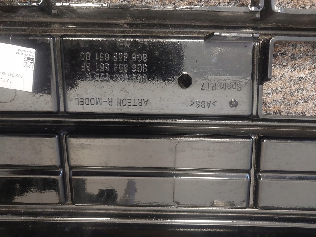 фото №8, Vw arteon r 3g8 lift 20- led решётка радиатора решётка радиатора