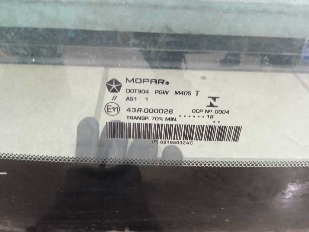 фото №4, Скло передня лобове dodge ram оригінал 2015