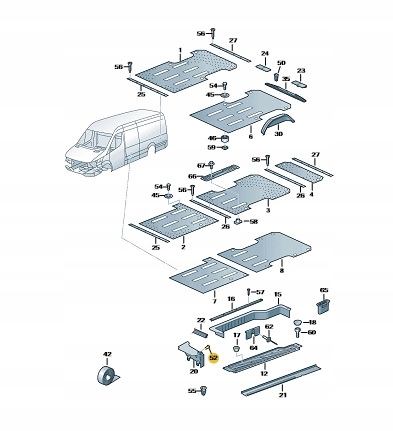 фото №7, Новий оригінал blachowkręt vw crafter 06-16 оригінальний номер wht001440
