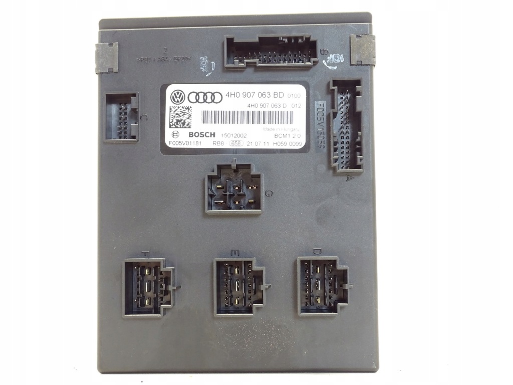 фото №1, Модуль блок управления блок управления бортовой сетью audi a8 d4 4h0907063bd