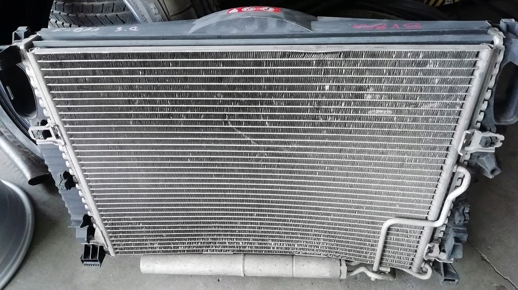 фото №8, Mercedes w211 e350 272km комплект радиатор