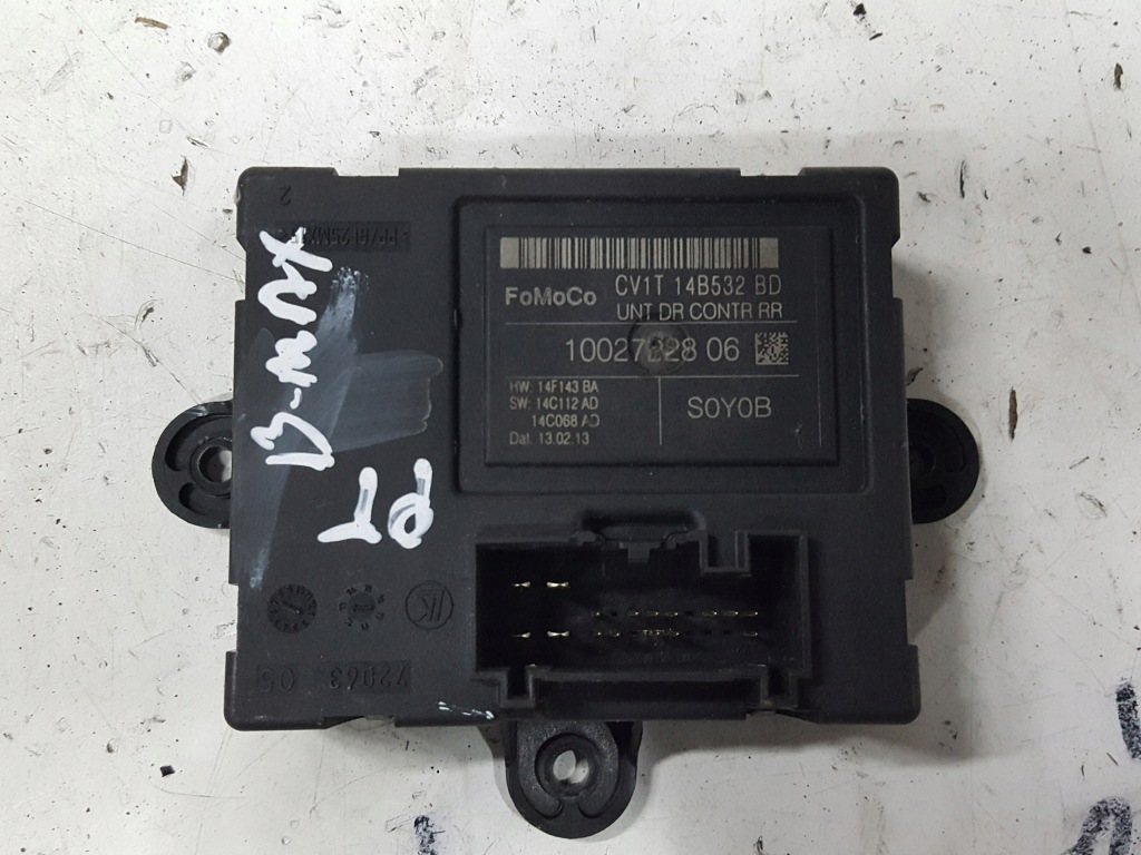 фото №1, Ford b-max 12r- модуль двері правий задня cv1t14b532bd