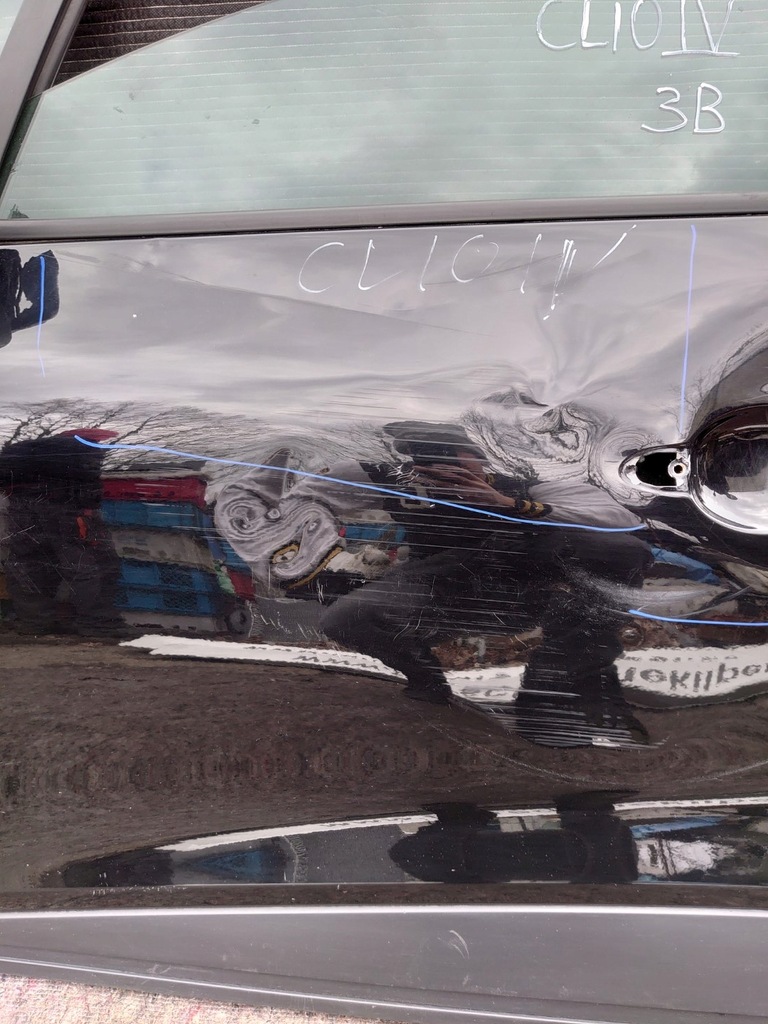 фото №3, Двері лівий перед clio iv renault молдинг прокладка