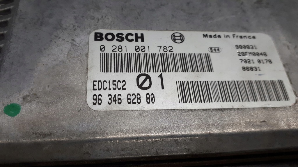 фото №9, 9634662880 бортовой компьютер peugeot 406 2.0 hdi 00r