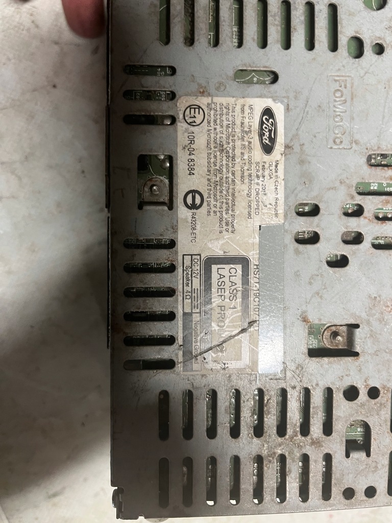 фото №1, Ford mondeo mk5 радио navi hs7t-19c107-pd