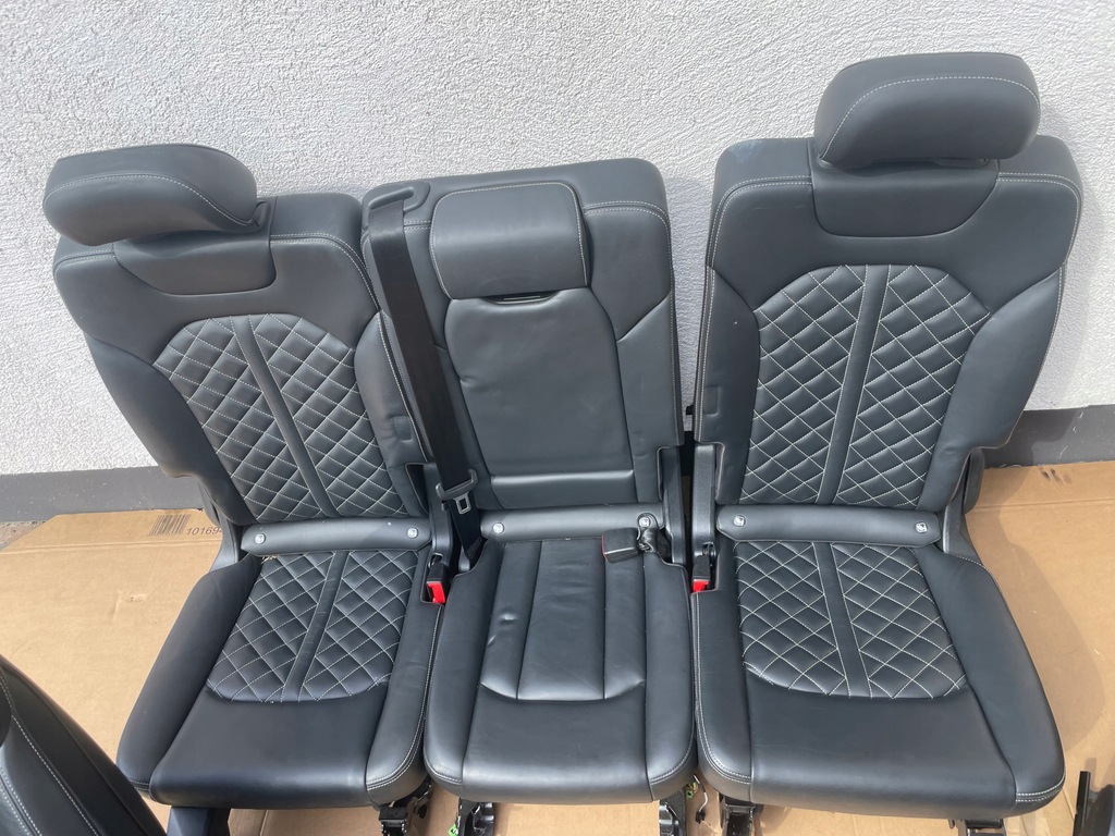 фото №6, Audi sq7 4m сиденья заднее сиденье кожа комплект