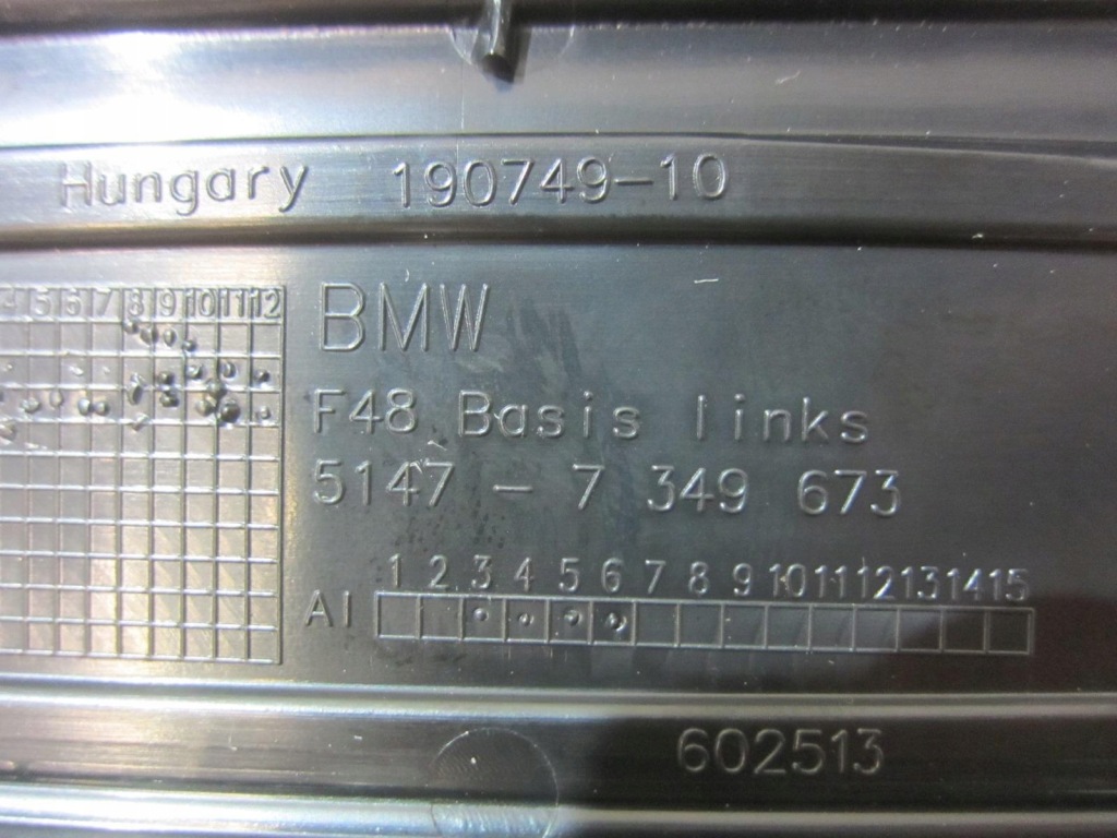 Bmw x1 f48 накладки накладки поріг перед задній xline захист 7410317 7263315 Зі Шроту