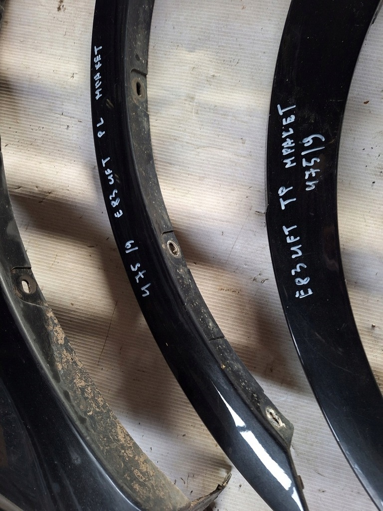 фото №5, Bmw x3 e83 m-pakiet накладки крыла перед задняя комплект