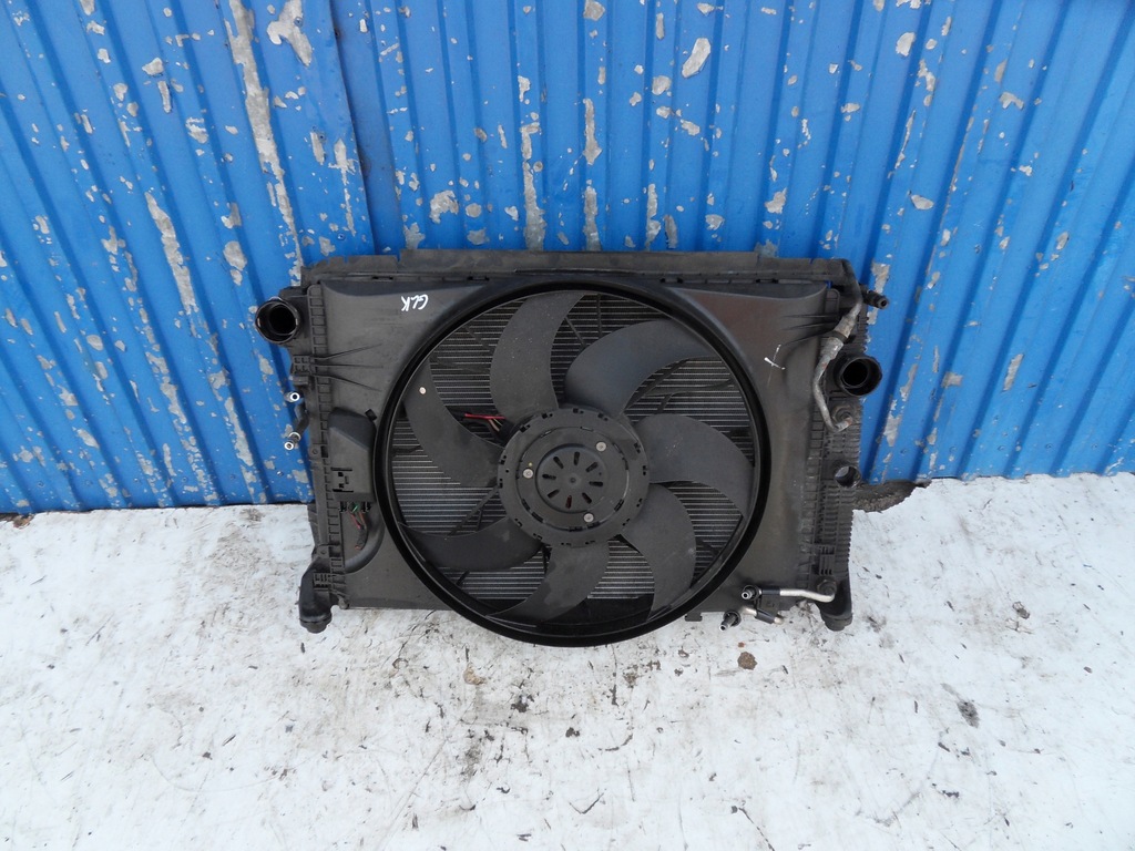 фото №8, Mercedes glk x204 08-12 3.0 cdi комплект радиатор радиатор вентилятор