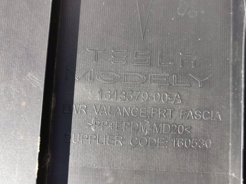 Tesla model y 21- плита захист pod бампер передній перед 1613579-00-a Оригінал
