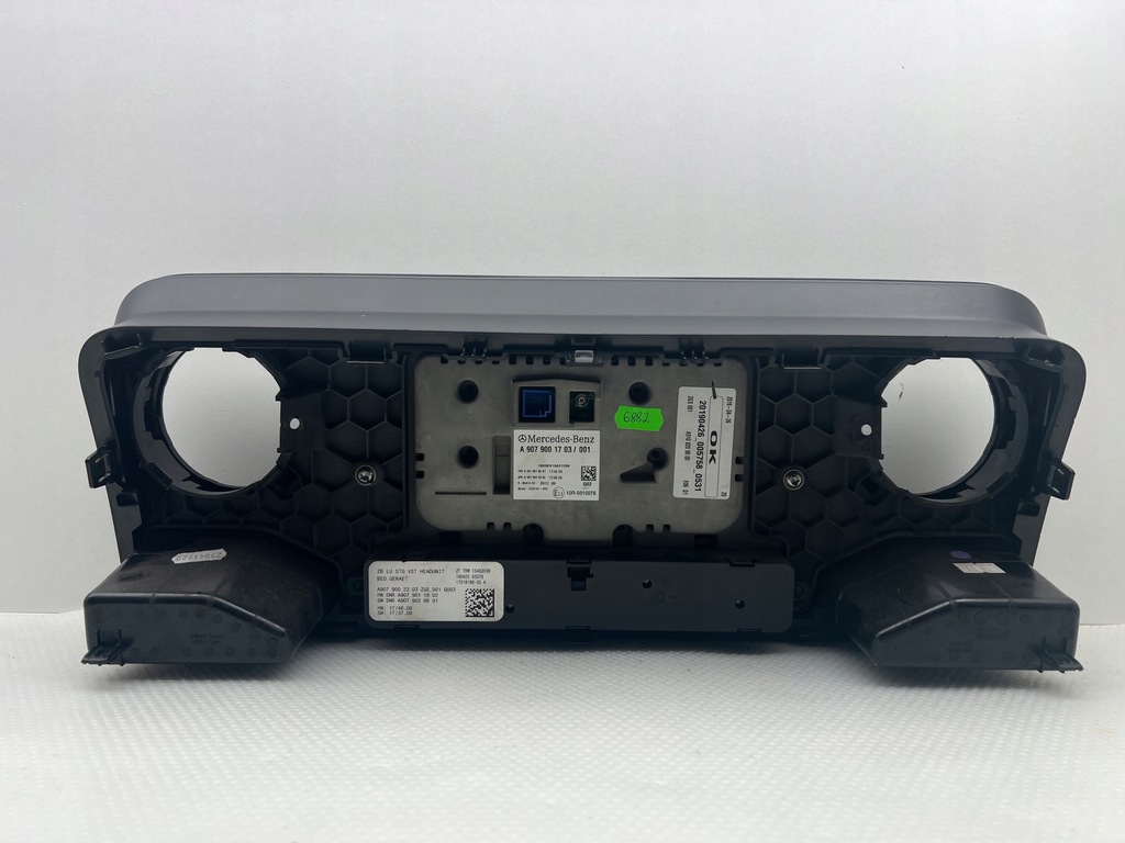 фото №8, Дисплей экран рамка navi mercedes sprinter 907 910 a9079001703