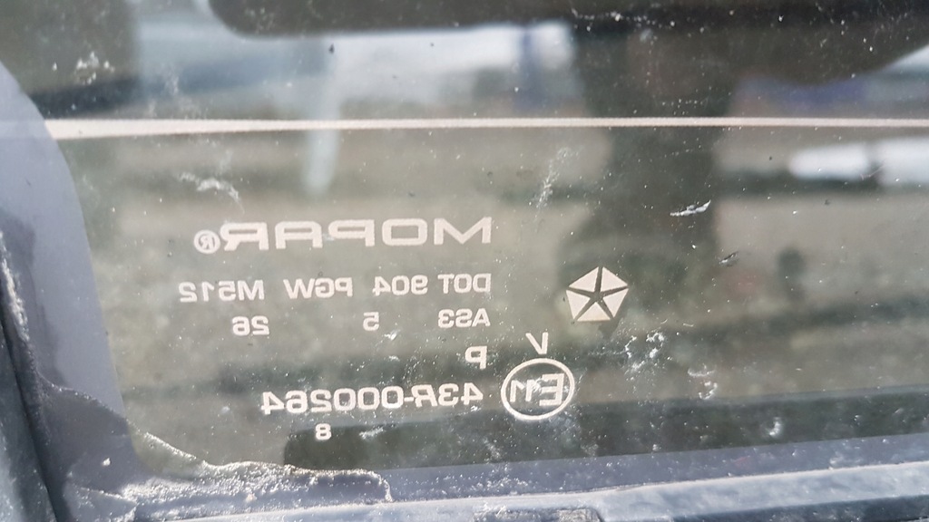 фото №10, Dodge ram 13- стекло кузовная задняя моторчик usa