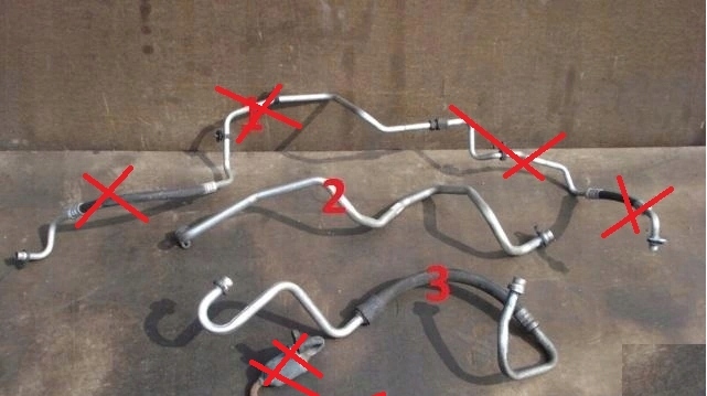 фото №1, Renault vel satis 3.5 lift шланг кондиціонера