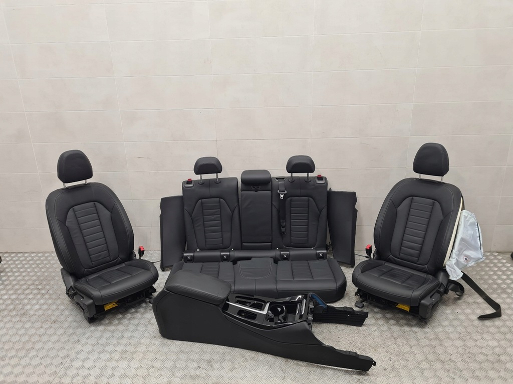 фото №1, Bmw x3 g01 середина сидіння заднє сидіння тунель оббивка