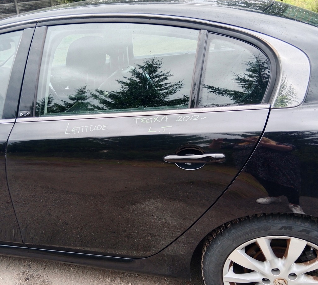 фото №1, Renault latitude 12r двері лівий задня tegxa