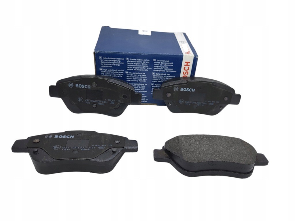 фото №1, Тормозные колодки тормозные osi перед bosch fiat 500 doblo idea panda siena ford ka