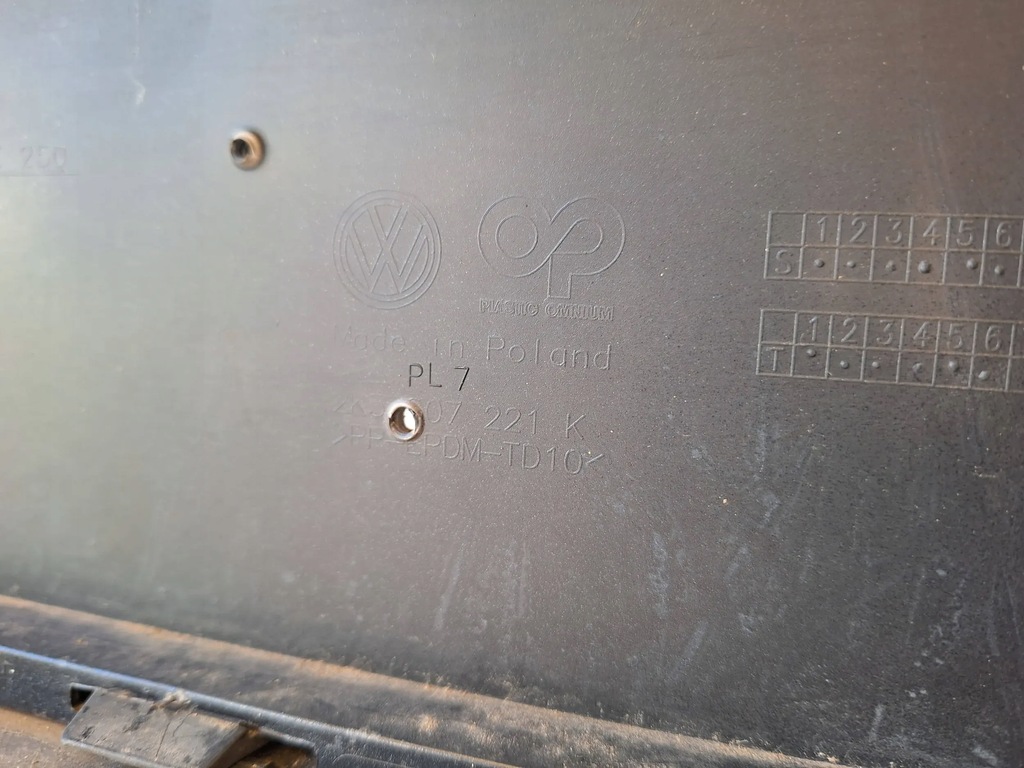 фото №6, Vw caddy 2k5 lift бампер перед 2k5807221 k оригінал