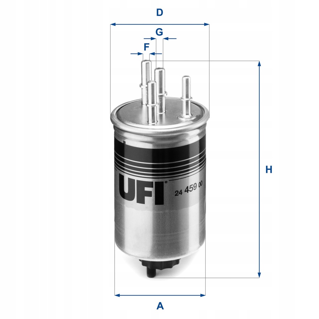 Купити Фільтр паливної  ufi oem quality land rover