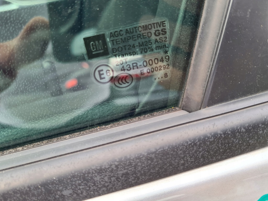 фото №2, Стекло левая передняя дверь opel zafira c 2018 rok