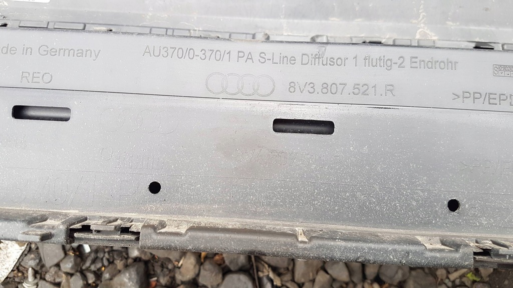 фото №10, Audi a3 s3 8v lift s line бампер задня задній гарний