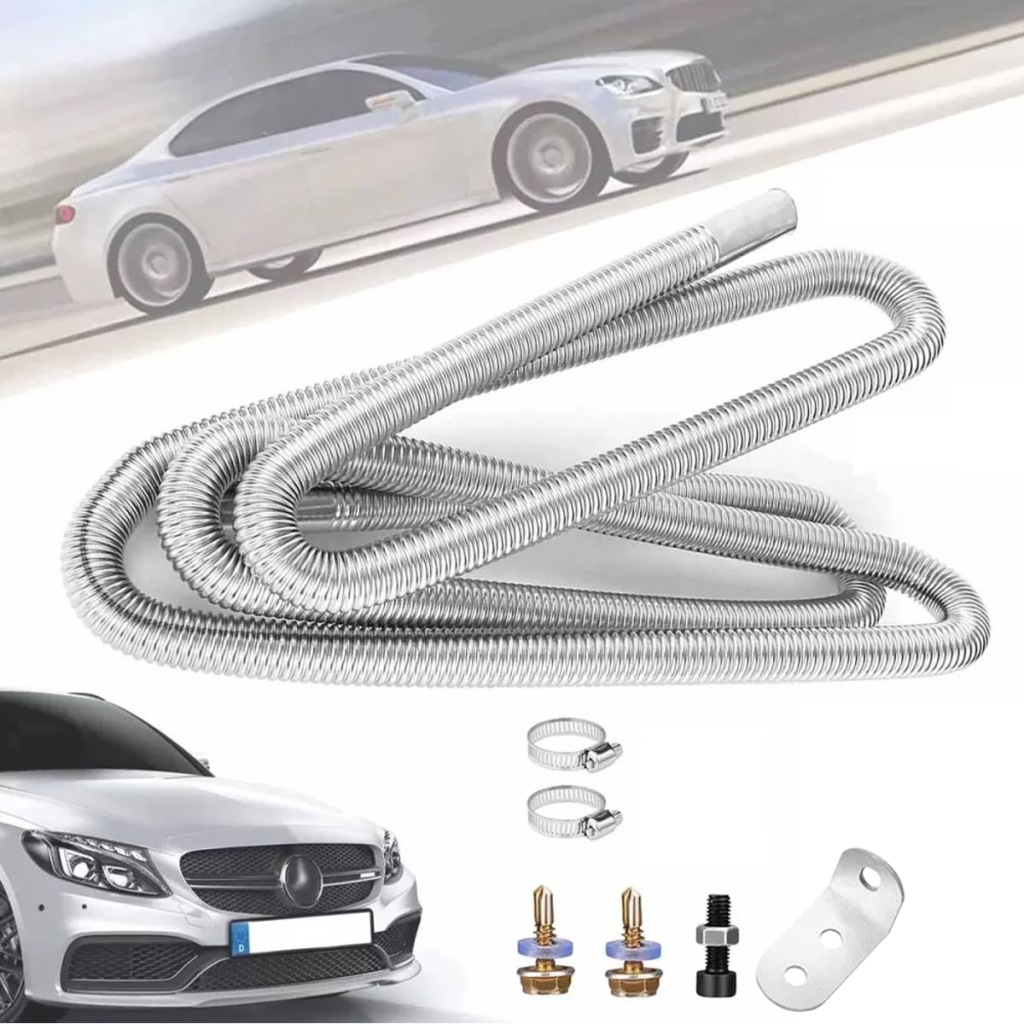 фото №3, Wąż выпускной труба выхлопная выхлопных газов отопления стояночного 2m