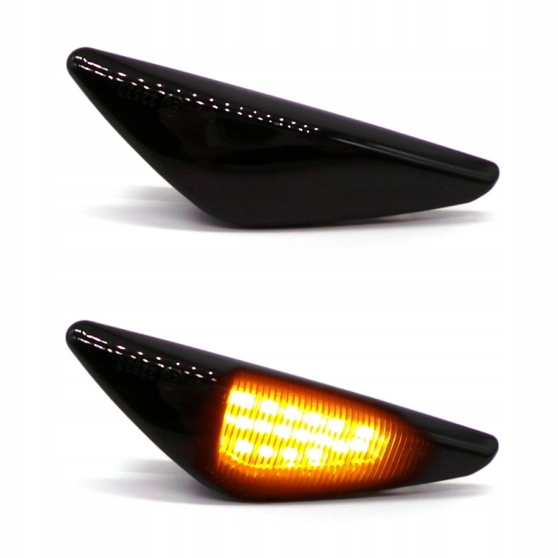 фото №1, Bmw x3 f25 габаритные огни led поворотник чёрные x2