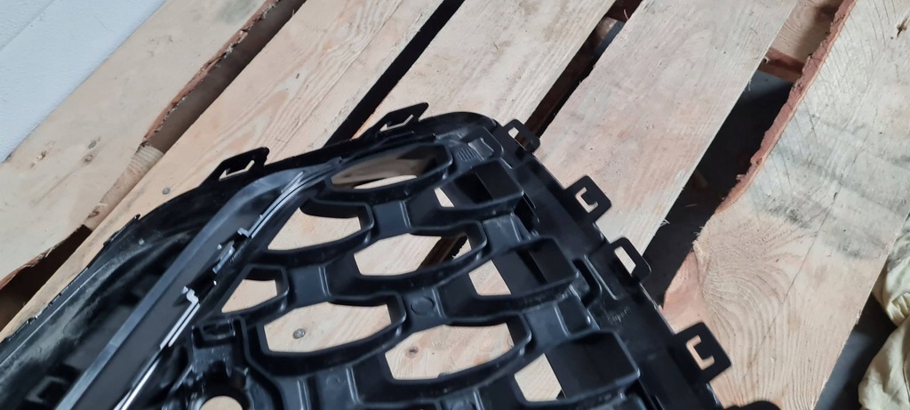 фото №13, Sq8 4m q8 решётка бампера правая правый перед sline czarna 4m8853054a