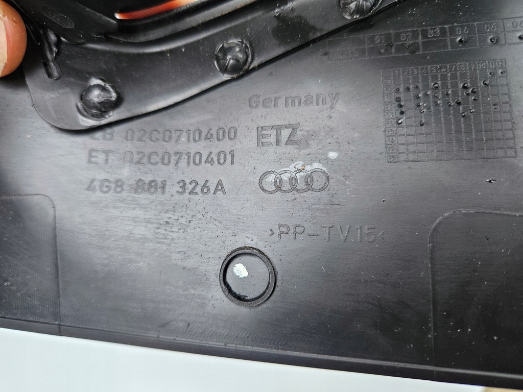 фото №6, Захист сидіння пасажира audi a6 c7 a7 4g czarna