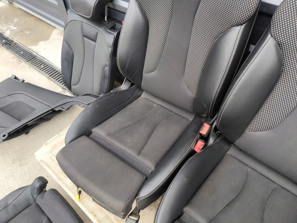 фото №11, Сидіння сидіння комплект audi a3 8v 3-двері шкіра+ матеріал s line 2 !!!