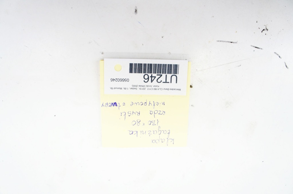 Ut246 mercedes cla c117 w117 ^ крышка багажника багажника arctic white 650 sedan Оригинал