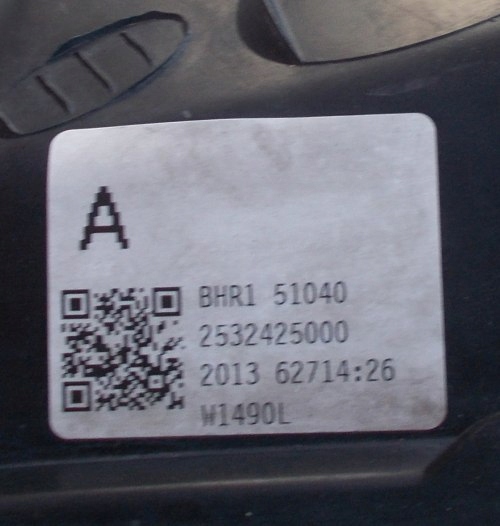 фото №15, Лампа ліва mazda iii 3 13- лінза bhr151040 оригінал europa