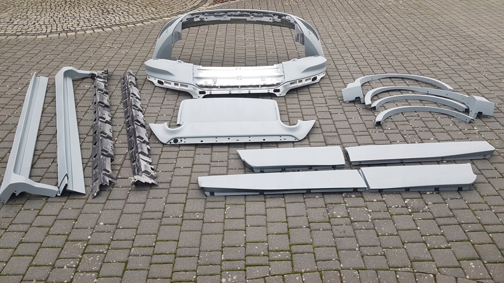 Купить Kuga mk2 st line бампер накладки пороги комплект