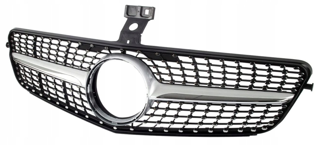 фото №1, Mercedes c w204 07- решітка радіатора решітка радіатора diamond + logo