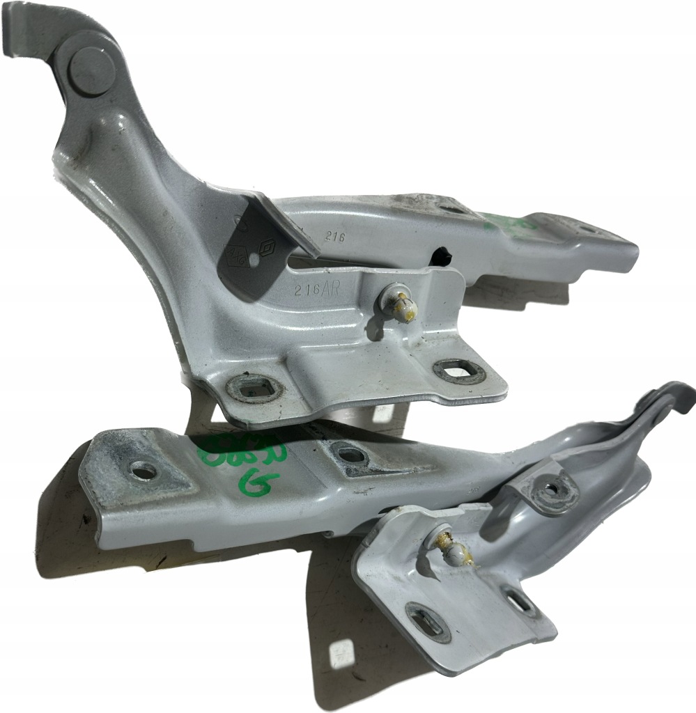 фото №2, Петлі капот renault arkana kpl білий