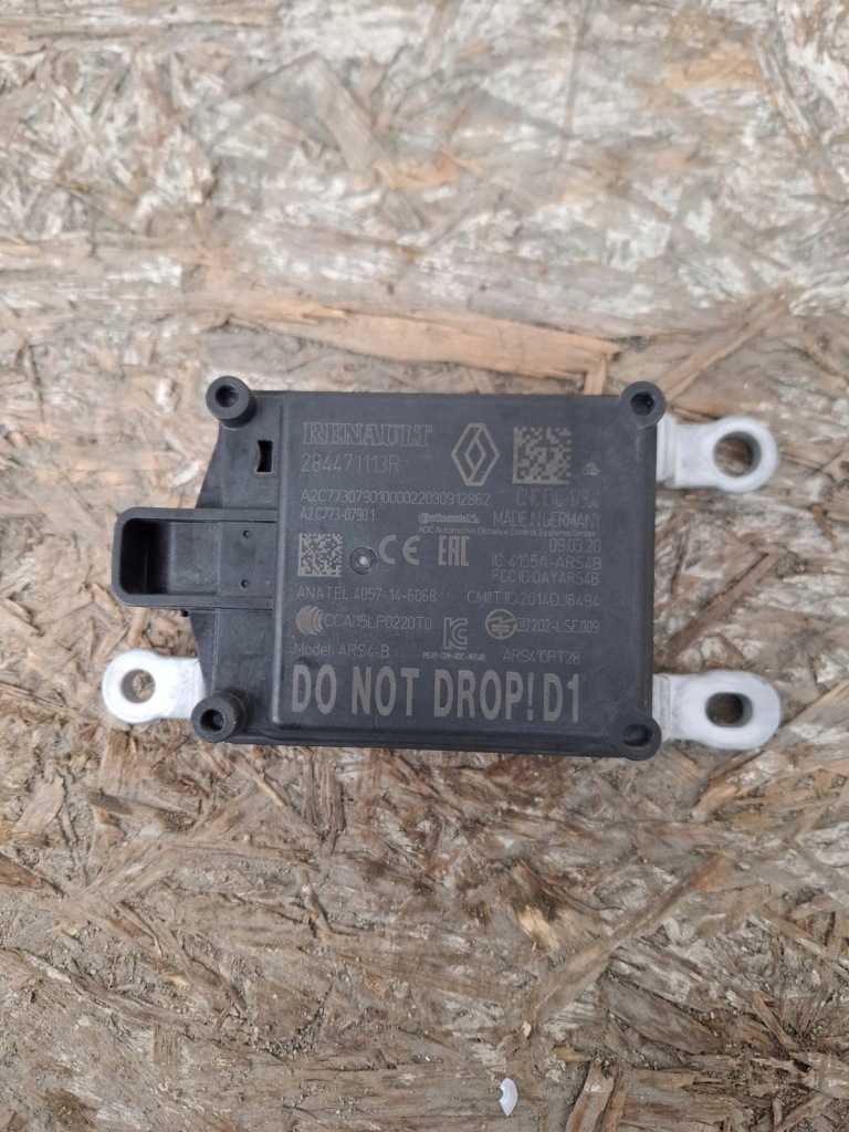 фото №2, Renault megane iv lift clio v captur радар датчик acc оригинал