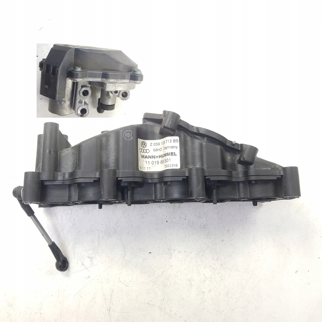 фото №1, Коллектор всасывающий правый 059129712 audi a4 a5 3.0 tdi