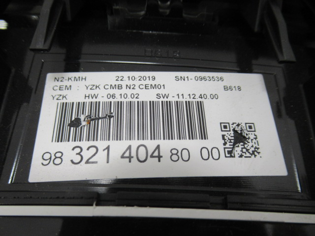 фото №11, Citroen c3 iii лічильник прилади 9832140480 europa